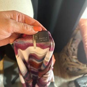 Mini dress. Sparkle and fade